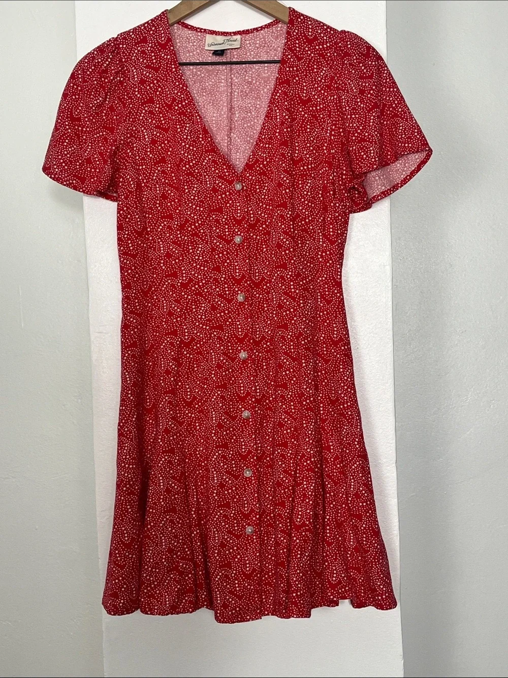 Universal Thread Linen Blend Mini Dress - Picture 3 of 10